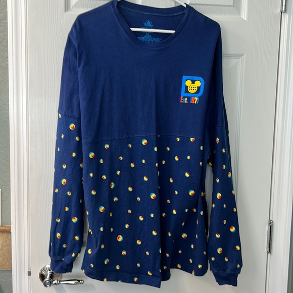 Disney Other - Disney World Spirit Jersey.   Navy with the Pixar Ball design.  Size XL